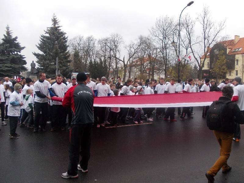 W piątek Płock znów pobiegnie w Biegu Niepodległości