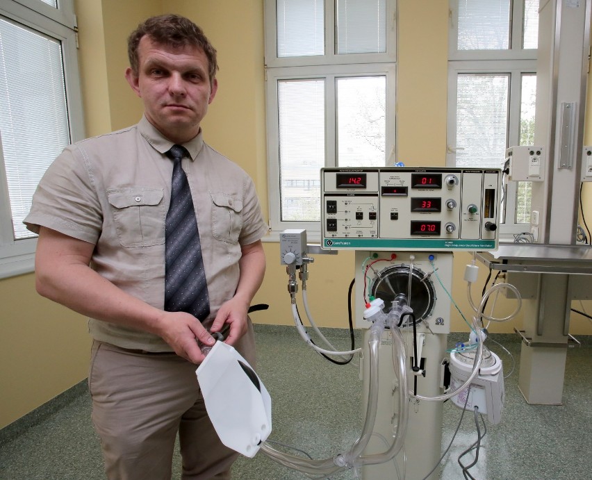 Respirator kosztował ponad 140 tys. zł i został przekazany...
