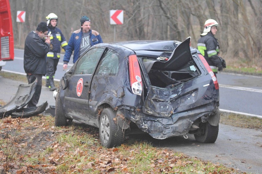 Do groźnego wypadku doszło w czwartek, 29 grudnia, tuż przed...