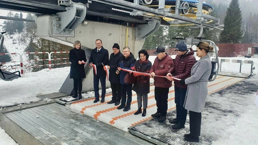 Otwarcie nowej kolei krzesełkowej w Kluszkowcach