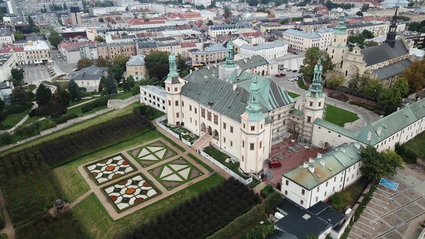 Pałac Biskupów Krakowskich w Kielcach, należy do Muzeum...