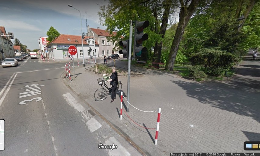 Zdjęcia z Google Street View wykonane w Rawiczu