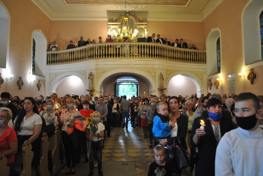 Nawiedzenie kopii obrazu Matki Boskiej Jasnogórskiej w Gościeszynie