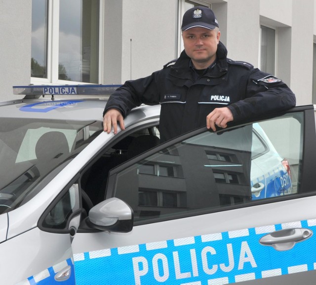 Asp. Krzysztof Tynecki służbę w policji rozpoczął 2 kwietnia 2007r.