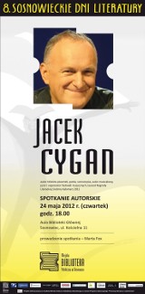 Sosnowiec: Spotkanie z Jackiem Cyganem w Miejskiej Bibliotece Publicznej 24 maja
