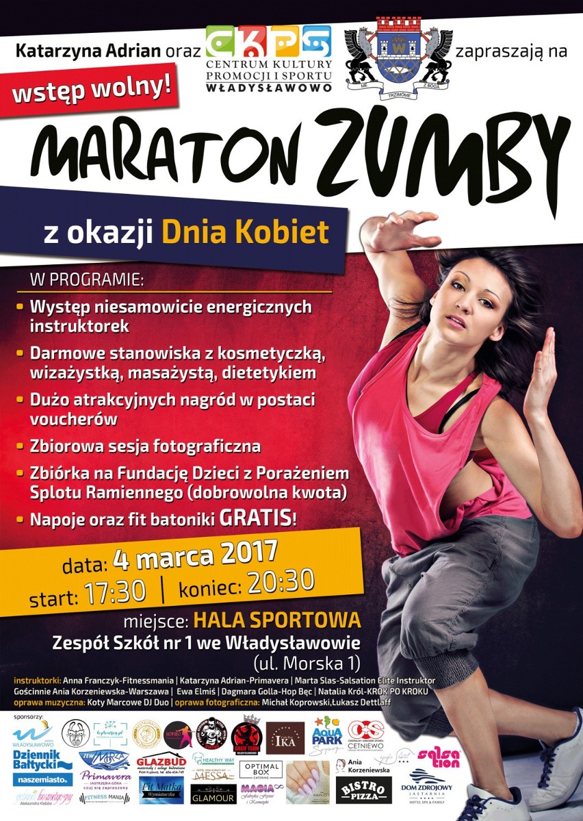 Maraton Zumby 2017 we Władysławowie
