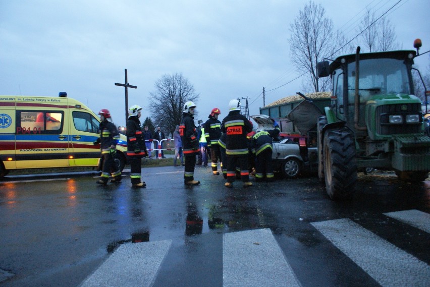 Wypadek w Piotrowie pod Kaliszem