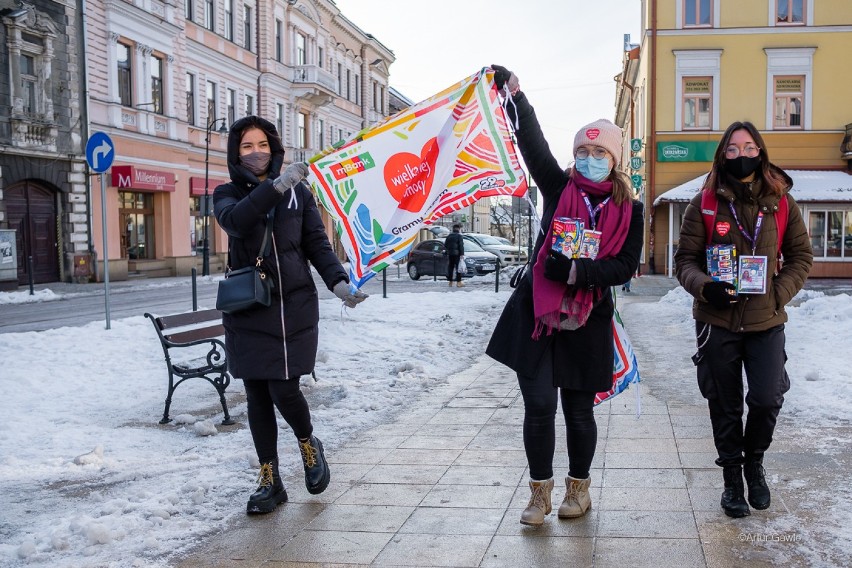 Kwesta WOŚP na ulicach Tarnowa - 31 stycznia 2021