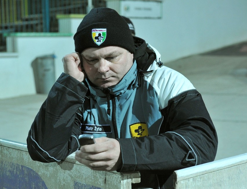 Piotr Żyto, trener Falubazu Zielona Góra w sezonie 2009.