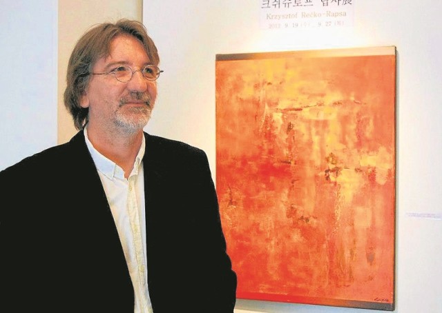 Wystawę artysty w Seulu zorganizował ambasador Polski w Korei Płd.