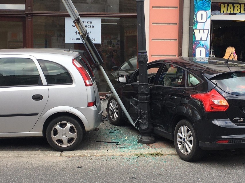 Wypadek na ulicy Kaliskiej