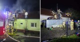 Pożar poddasza w gminie Dobrzyń. Osiem zastępów straży pożarnej w akcji [zdjęcia]