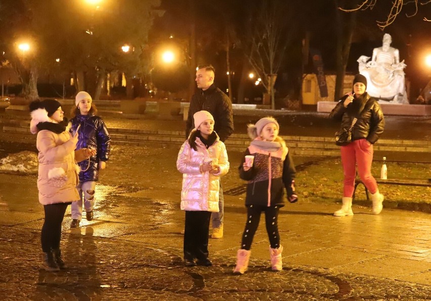 Tak wyglądał sylwester w centrum Radomia