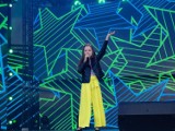 Sukces młodej wokalistki Marysi Wrąbel, podczas 43. Międzynarodowego Dziecięcego Festiwalu Piosenki i Tańca w Koninie