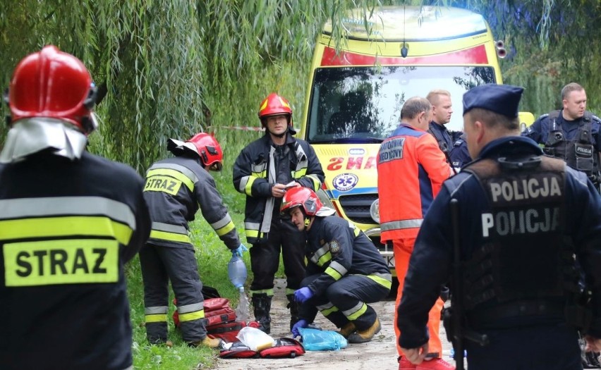 Tragedia w centrum Kielc. Kobieta wpadła do kanału. Nie żyje 