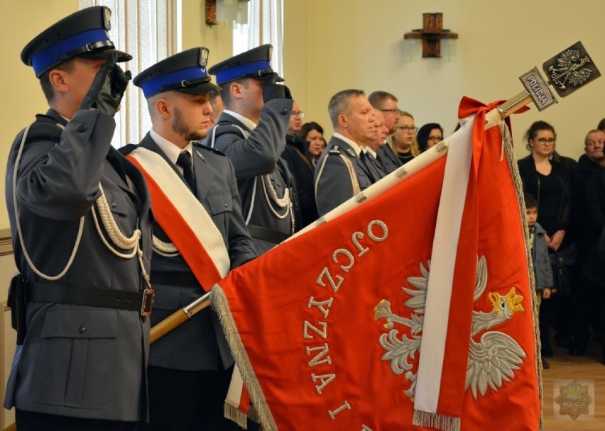 Ślubowanie policjantów w Opolu - 9 stycznia 2019.