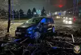 Wypadek na ul. Oświęcimskiej w Tychach - zderzyły się dwa samochody osobowe. Jeden z kierowców wymusił pierwszeństwo. ZDJĘCIA