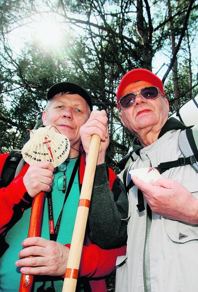 Andrzej Kofluk i Stanisław Ozdoba chcą dotrzeć do Santiago de Compostela na św. Jakuba, czyli 25 lipca