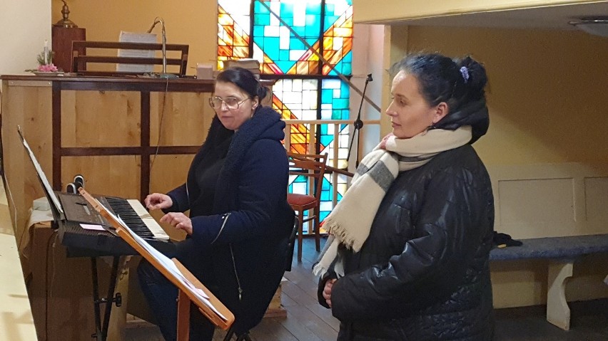 Sopranistka Anna Asmus uświetniła mszę w helskim kościele