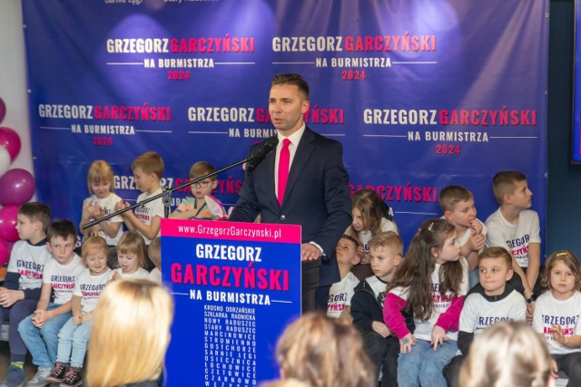 Grzegorz Garczyński startuje w wyborach na burmistrza Krosna Odrzańskiego.