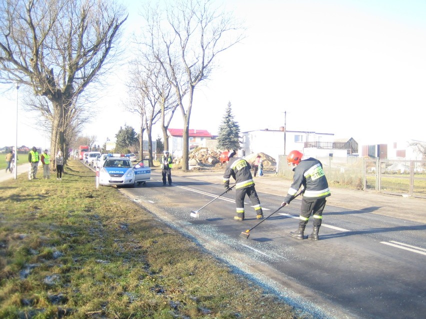 Śrem/Nochowo: kolizja na drodze wojewódzkiej 432 przed...