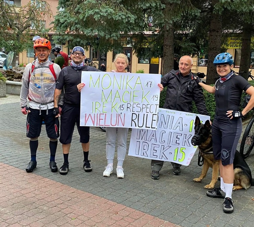 600 km na rowerach przez Karpaty podróżą poślubną Moniki i Macieja Radwańskich z Wielunia. Rajd pokonał też Ireneusz Matusiński ZDJĘCIA 