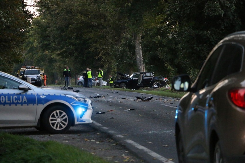 Poważny wypadek w Makowiskach. Ciężko ranny komendant...