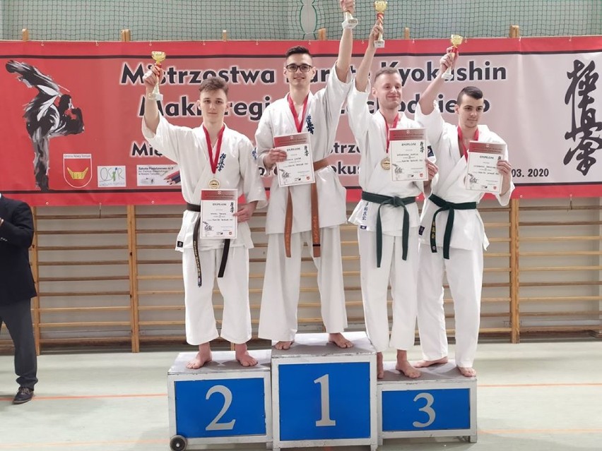 Medale karateków Inowrocławskiego Klubu Kyokushin [zdjęcia]