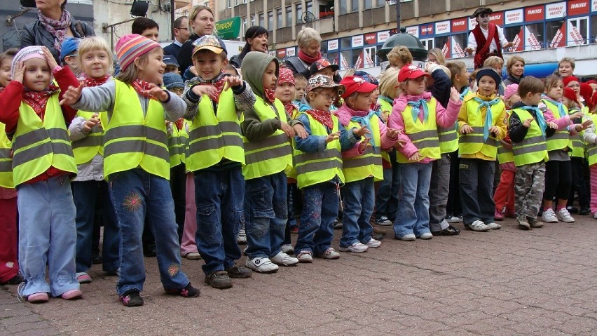 Maluchom nie znikał uśmiech z twarzy