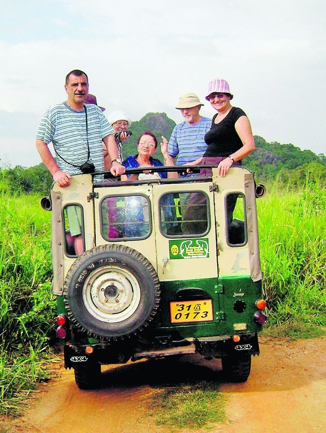 Safari pełne wrażeń i przygód w dżungli na Sri Lance. Rok 2008