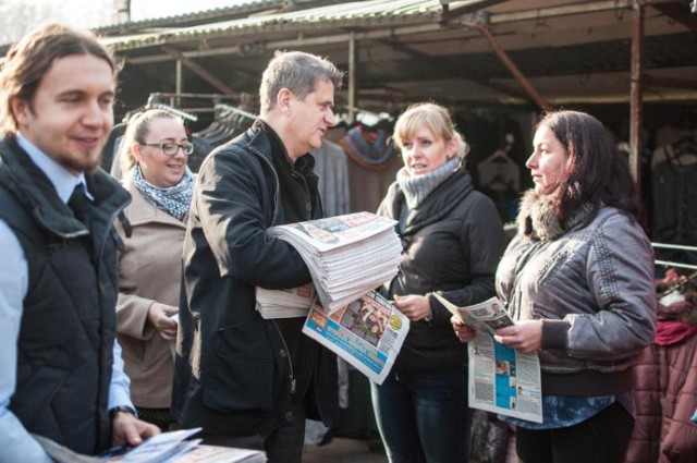 Janusz Palikot odwiedził Wodzisław Śląski