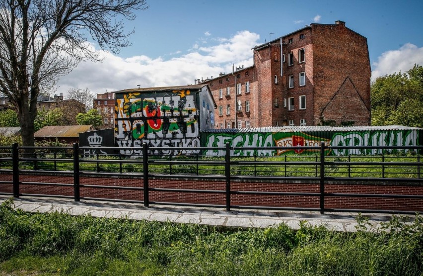 Mural Lechii Gdańsk na Oruni