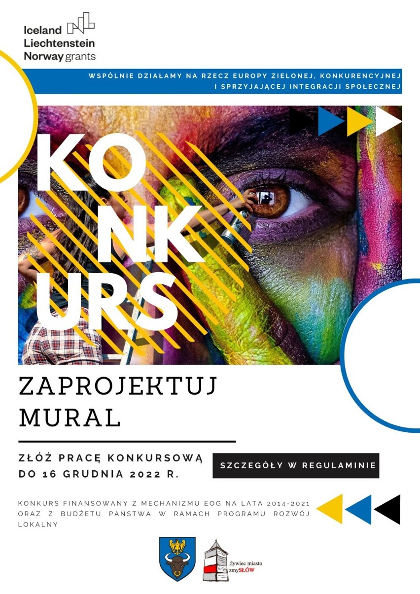 Otwarty konkurs na wykonanie murali na terenie miasta Żywca