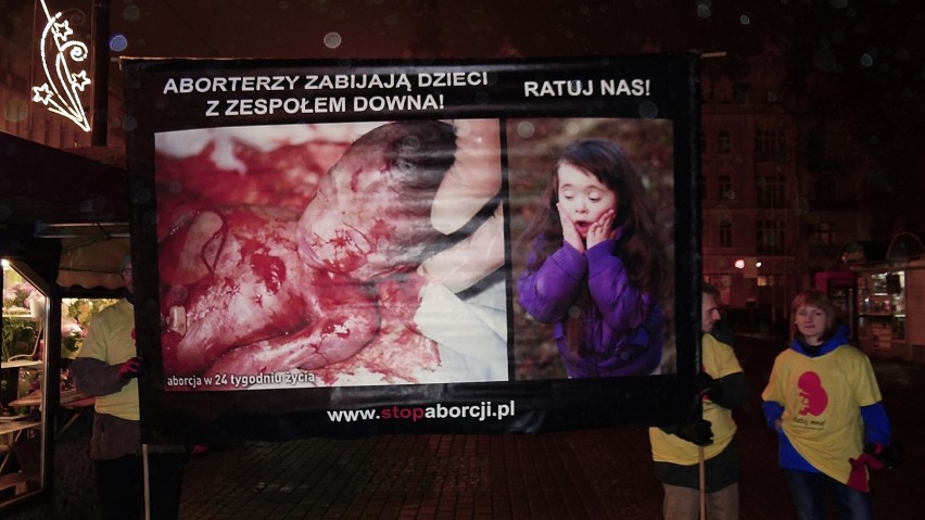 Mieszkańcy informują: "Stop aborcji" - bydgoska pikieta w obronie życia [zdjęcia, wideo] 