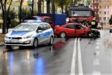 Tczew: 20-latek z zatrzymanym prawem jazdy po wypadku na ul. Wojska Polskiego [ZDJĘCIA]