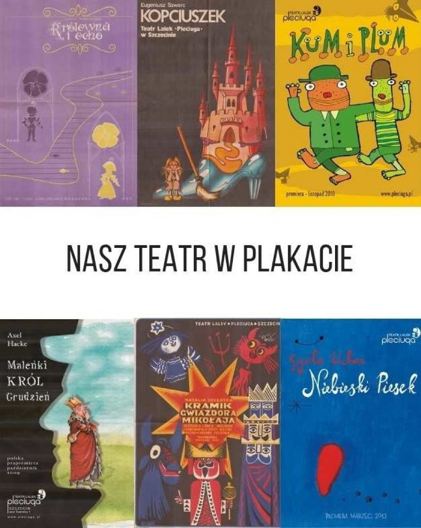 Plakaty do spektakli w Pleciudze

Teatr Lalek Pleciuga...