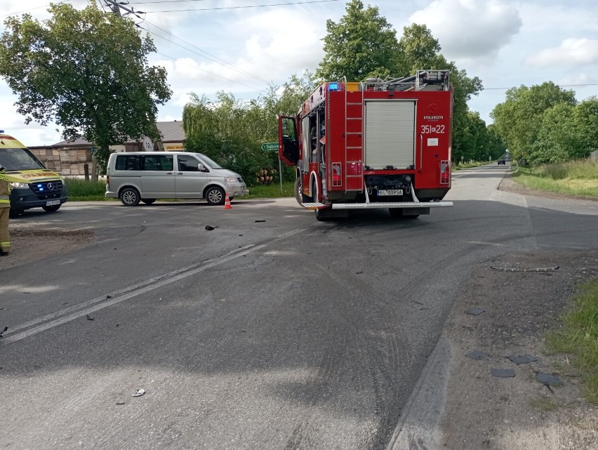 Wypadek w Dębowej Górze pod Skierniewicami