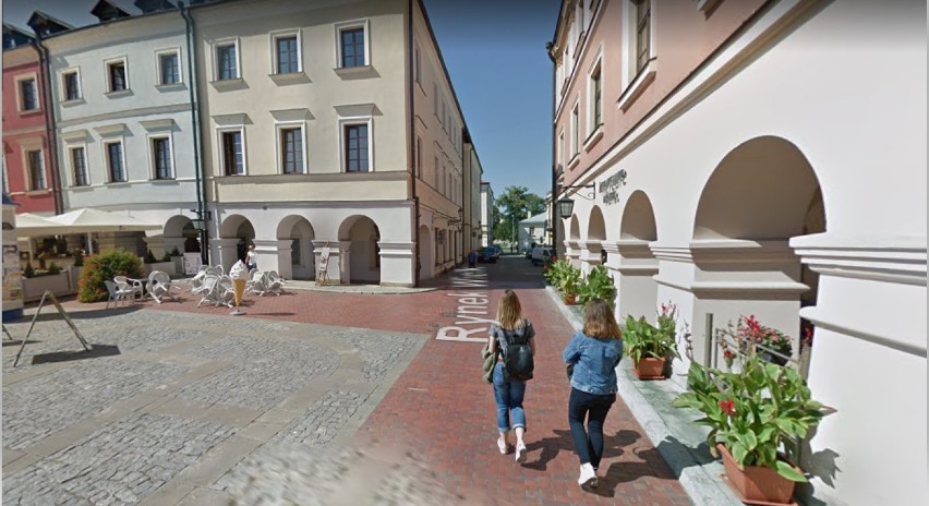 Kamery Google Street View w Zamościu