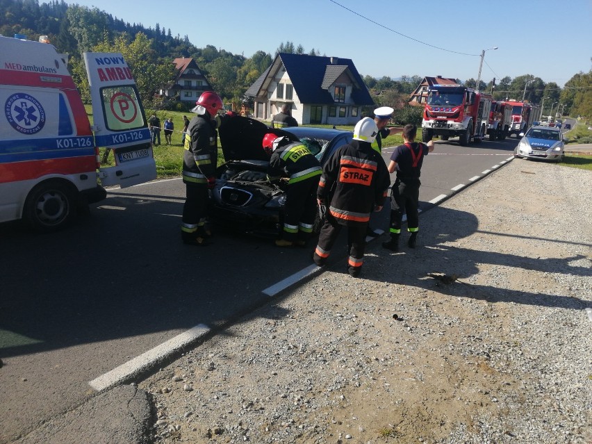 Podhale. 85-latek na motorze nie przeżył wypadku [ZDJĘCIA]