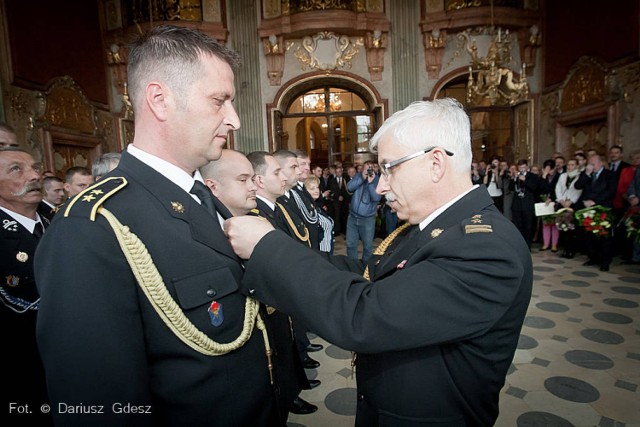 Obchody Dnia Strażaka w Wałbrzychu, zorganizowano w zamku Książ