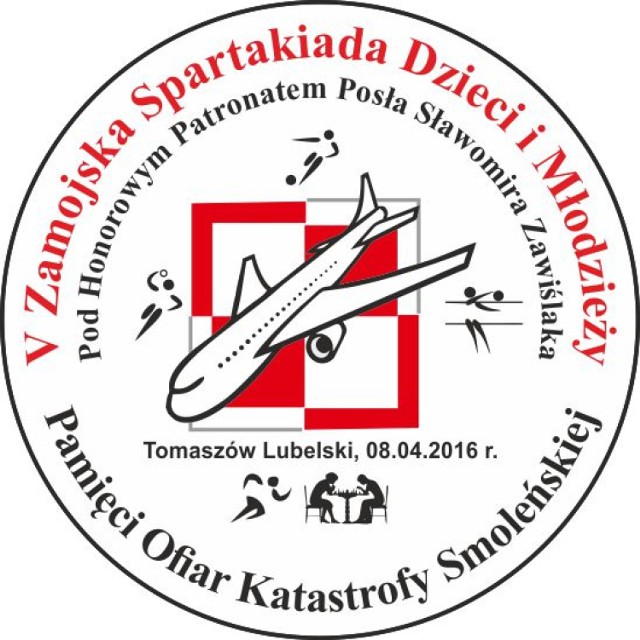 Spadający samolot w logo Spartakiady wzbudza kontrowersje