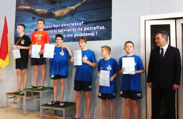 Wiktor Staszak wywalczył I miejsce w pływaniu