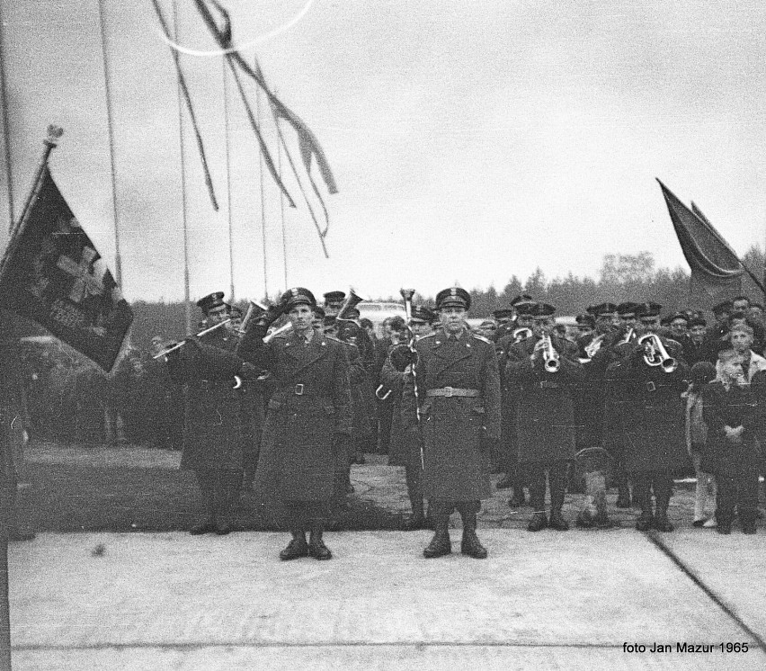 Uroczystość z okazji wybuchu II wojny światowej z 1965 roku....