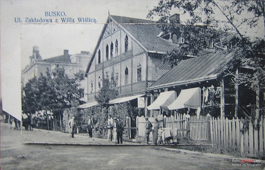1914
Willa Wiślica - widokówka z kieszonką.