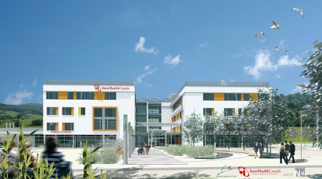 Szpital w Żywcu - Sporyszu będzie wyglądał jednak tak. To jest nowa wizualizacja placówki.