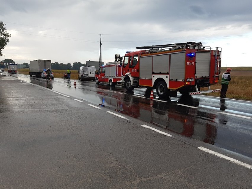 W Jastrowiu doszło do zderzenia trzech pojazdów