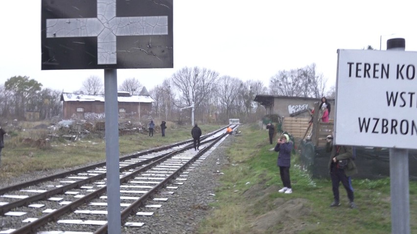 Pociąg retro w Trzebnicy