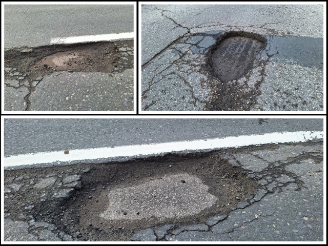 Fatalne dziury na kieleckich ulicach. Zobacz więcej na kolejnych slajdach >>>