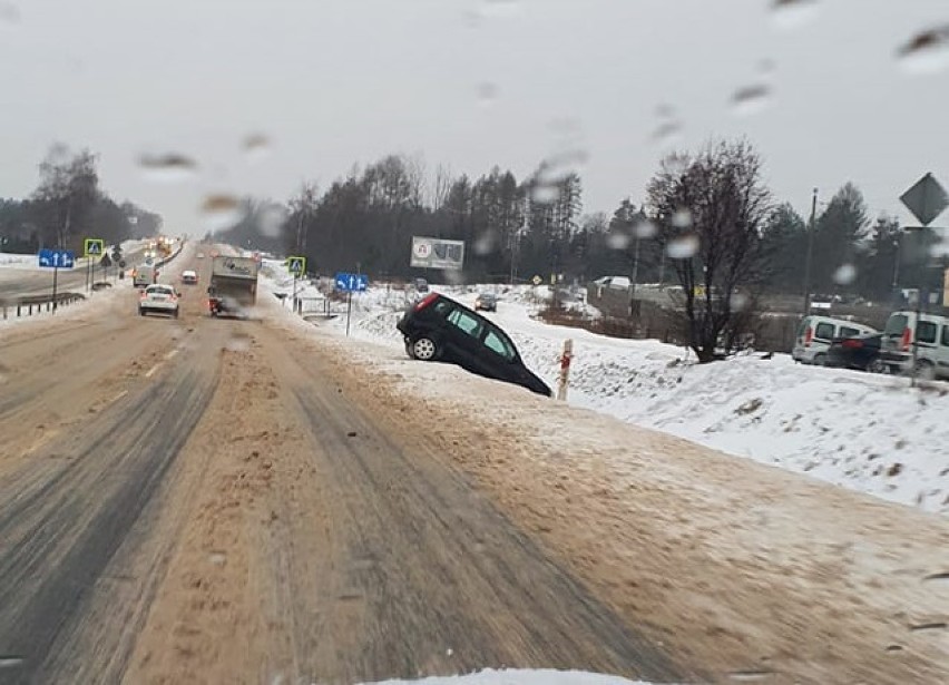 Wylot z Olkusza, kierunek Śląsk. Nga z gazu panie i panowie