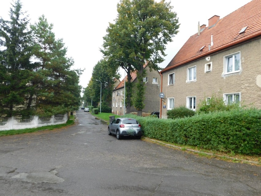 Ulica Szczecińska w Wałbrzychu
